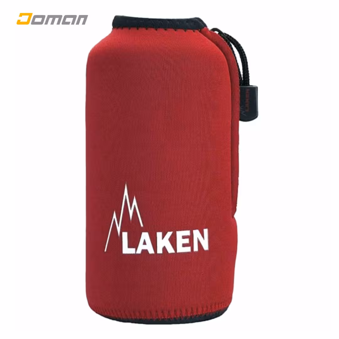کاور قمقمه و فلاسک کوهنوردی لیکن LAKEN اسپانیا مدل نئوپِرن کاور باتل یک لیتر و 750 میلی