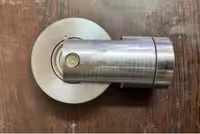 قرقره فولادی 60 گردان 360 با فولاد ابدیده و متریال خارجی استحکام بالا