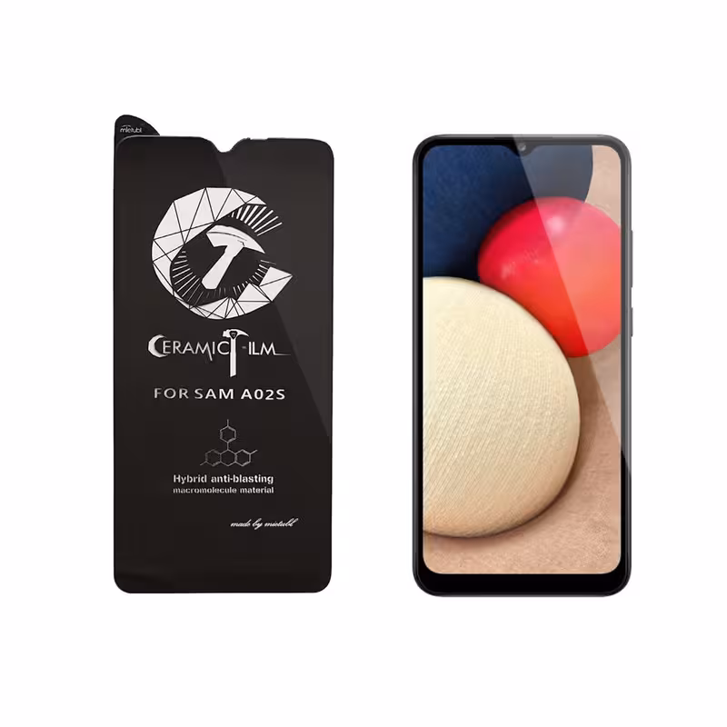 محافظ صفحه نمایش سرامیکی میتوبل مدل FLCEG01mo مناسب برای گوشی موبایل سامسونگ Galaxy A02s