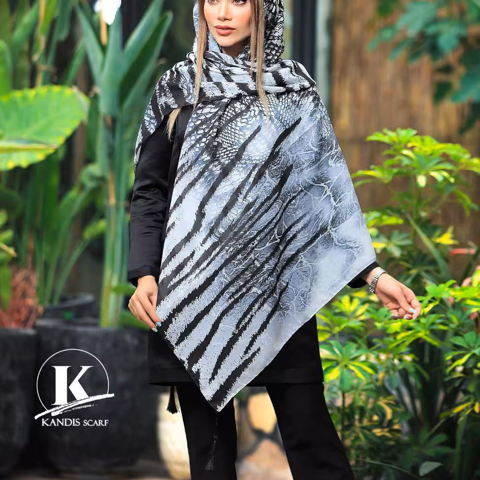 روسری نخی اسپان کد5