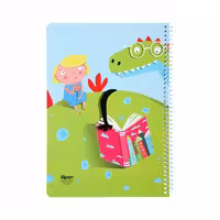 دفتر نقاشی 60 برگ سیمی فانتزی الیپون طرح 7