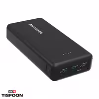 پاوربانک راو پاور مدل RP-PB1216 ظرفیت 20000 میلی آمپر ساعت