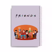 دفتر یادداشت 80 برگ مدل Freinds کد 710
