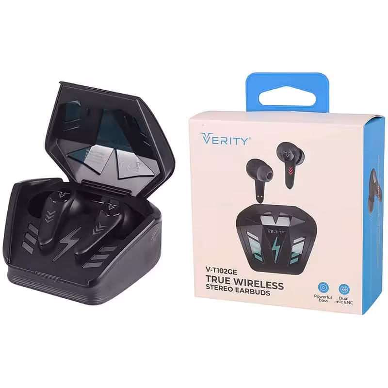 هندزفری بلوتوث دو تایی Verity V-T102GE TWS