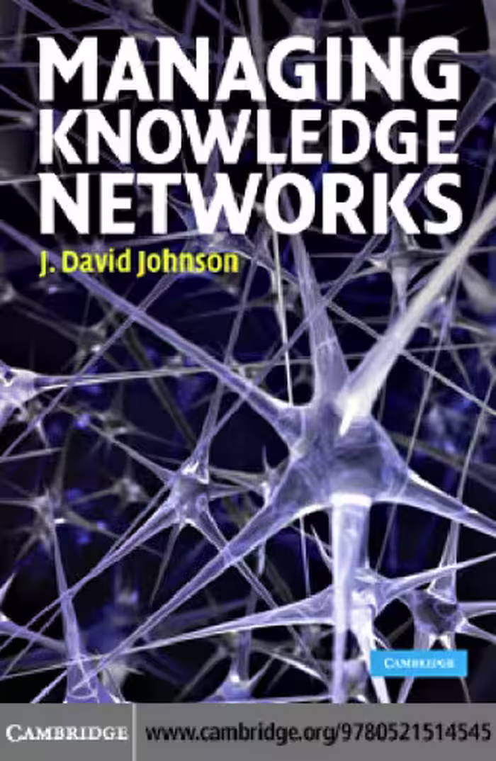 خرید و دانلود نسخه کامل کتاب Managing Knowledge Networks