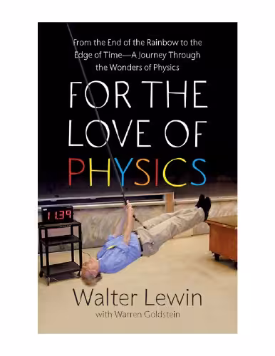 خرید و دانلود نسخه کامل کتاب for the love of physics