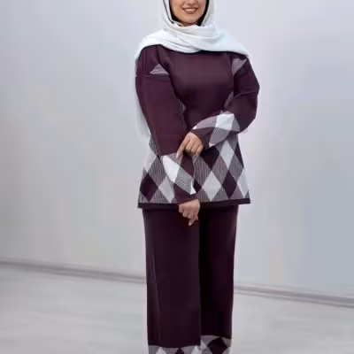 بلوز شلوار بافت