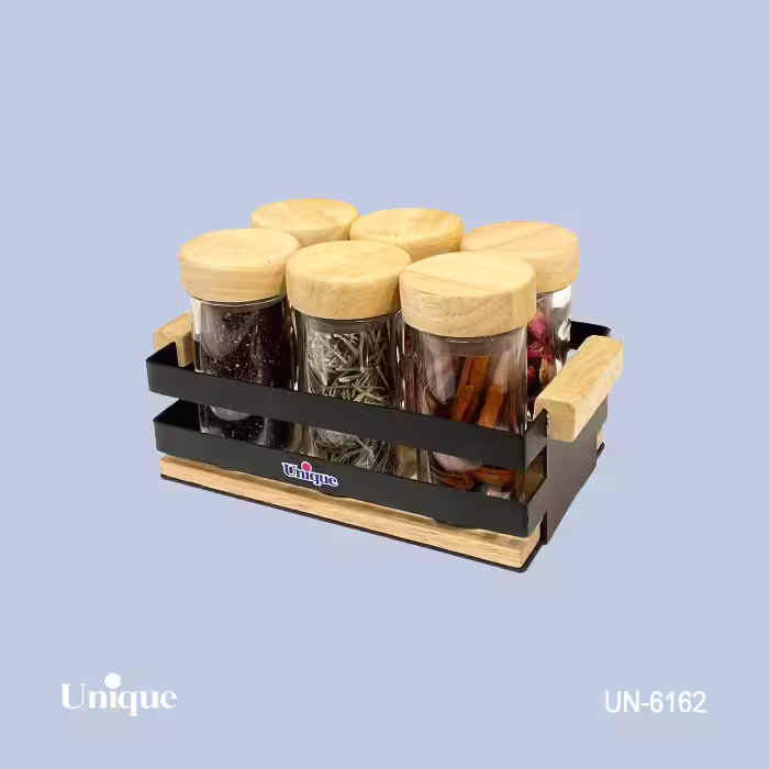 جا ادویه فلزی دو ردیفه 6 عددی UN-6162