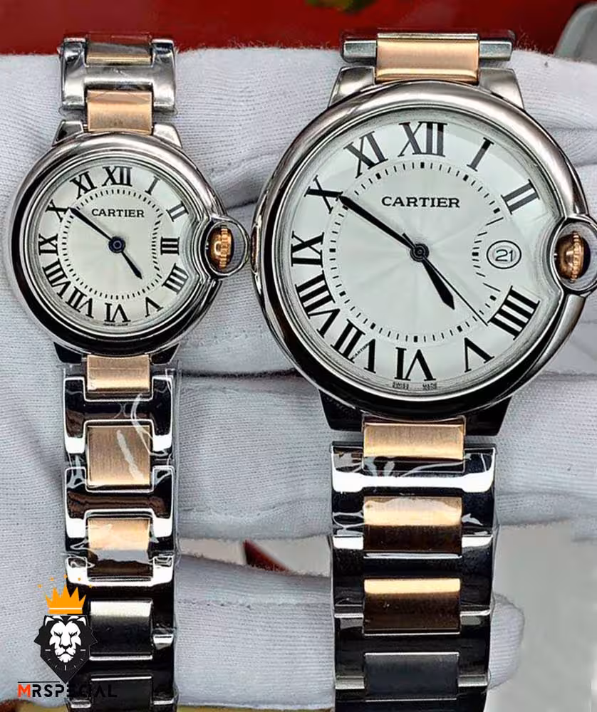 ساعت مچی ست زنانه و مردانه کارتیه بالن بلو  01915 Cartier Ballon Bleu