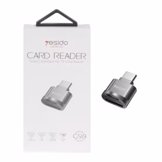 رم ریدر USB-C یسیدو مدل GS19