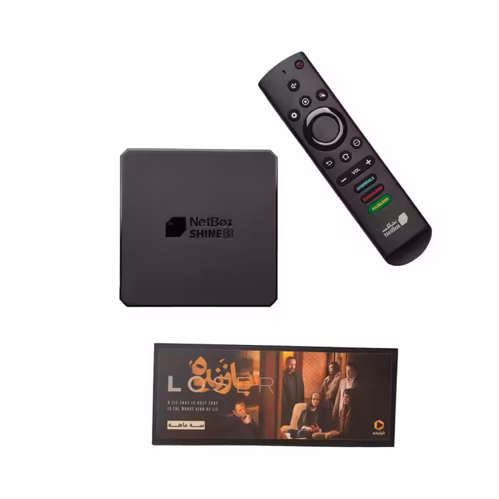 اندروید باکس نت باکس مدل شاین اس به همراه 3 ماه اشتراک رایگان فیلیمو | کالا مکس