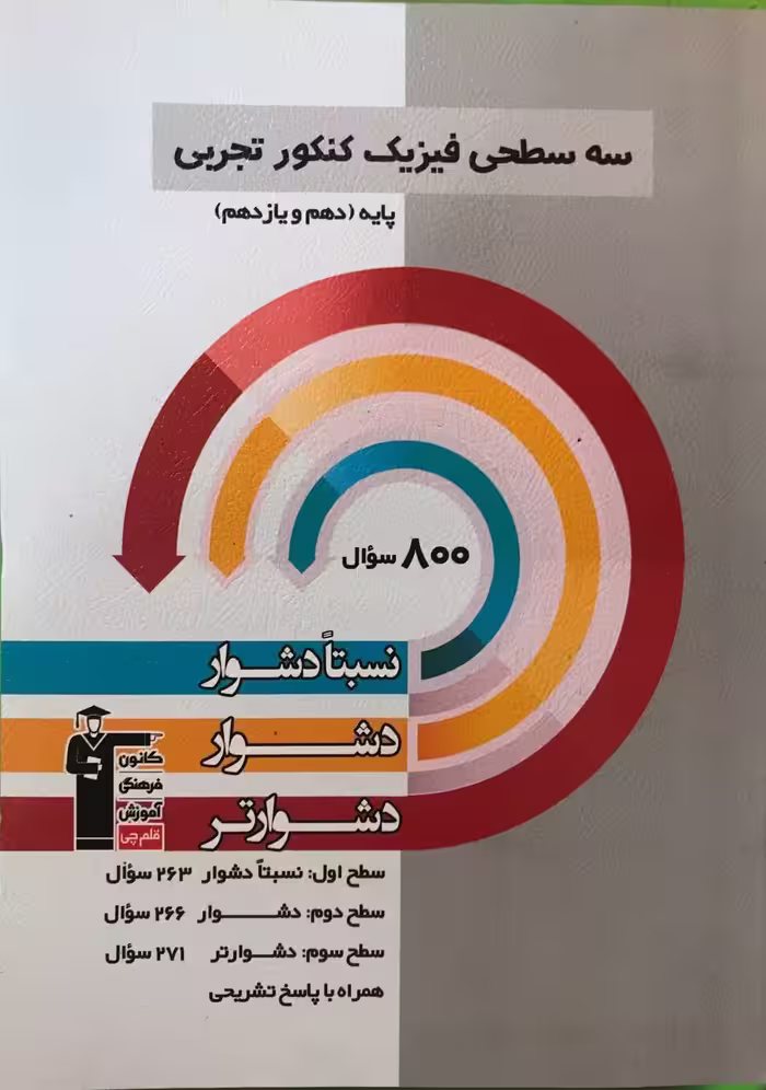 سه سطحی فیزیک پایه کنکور (رشته تجربی)  قلم چی