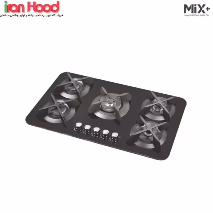 گاز صفحه ای میکس پلاس مدل اپل مشکی