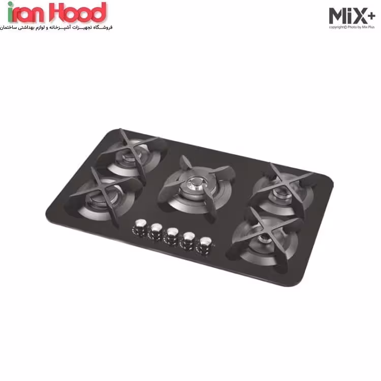 گاز صفحه ای میکس پلاس مدل اپل مشکی