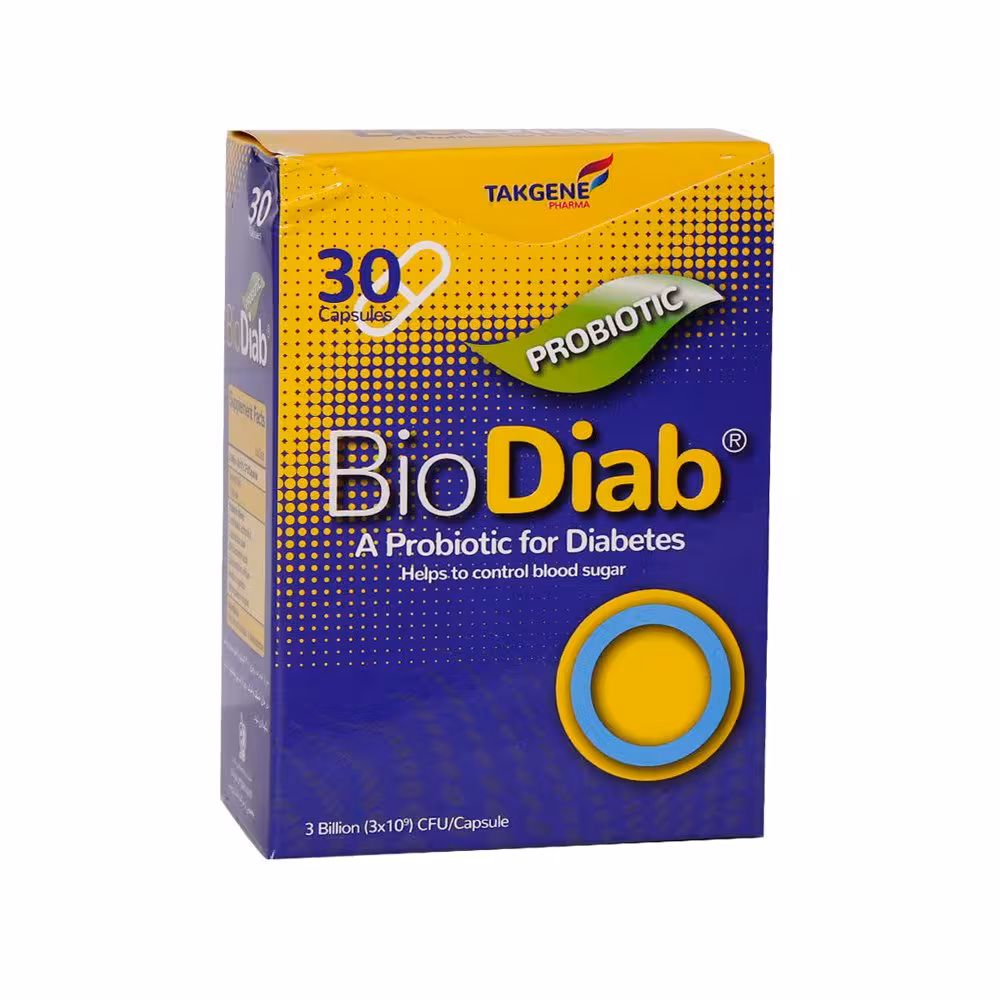 کپسول بایو دایاب تک ژن فارما | 30 عدد