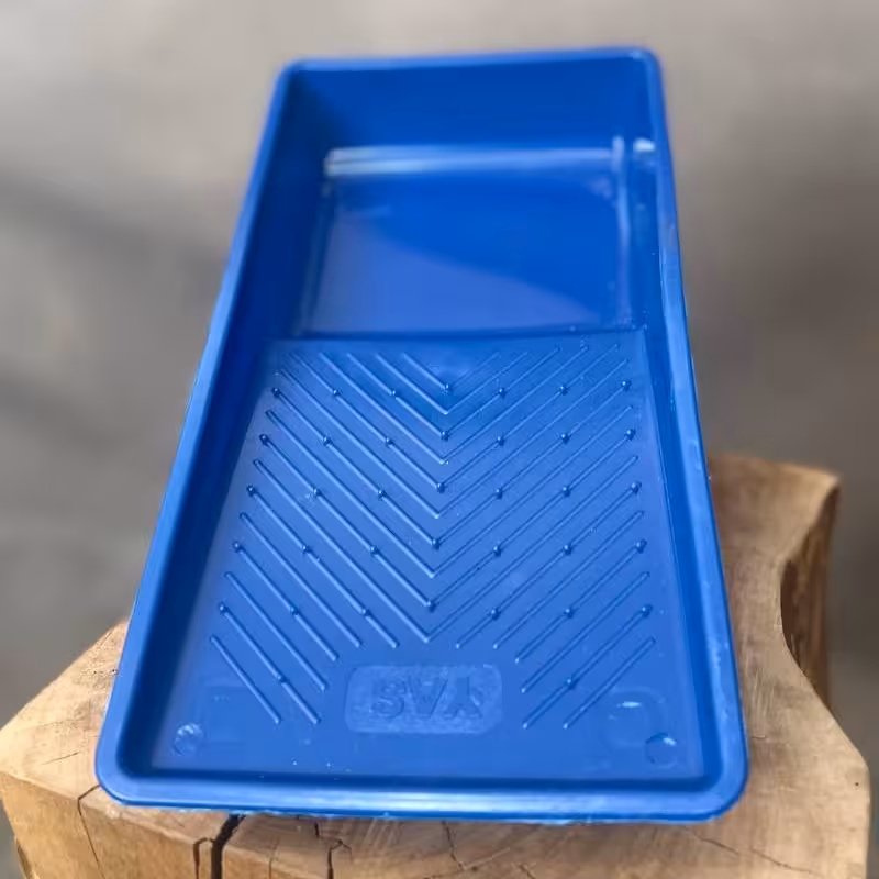 سینی غلطک رنگ سایز کوچک مدل یاس (کارتن 72 تایی)