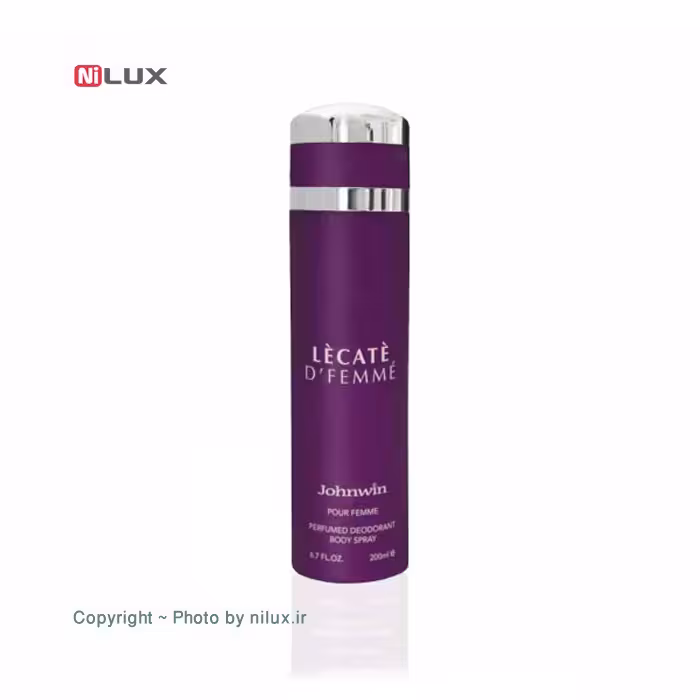 اسپری خوشبو کننده بدن زنانه جان وین مدل Lecate D Femme حجم 200 میلی لیتر