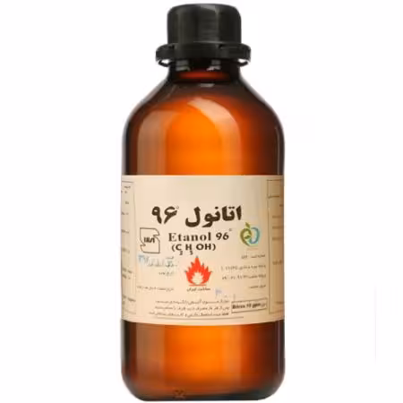 الکل اتانول پزشکی 96 درصد حجم 1000 میلی لیتر