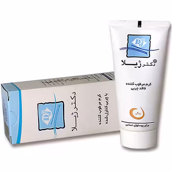 کرم مرطوب کننده پوست های چرب دکتر ژیلا