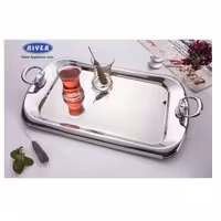 سینی پافیلی نقره ای ریور کد WD 104T