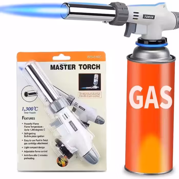 سر شعله ، سر پیک ، مشعل کوره ای فندکی1300 تا 1500 درجه