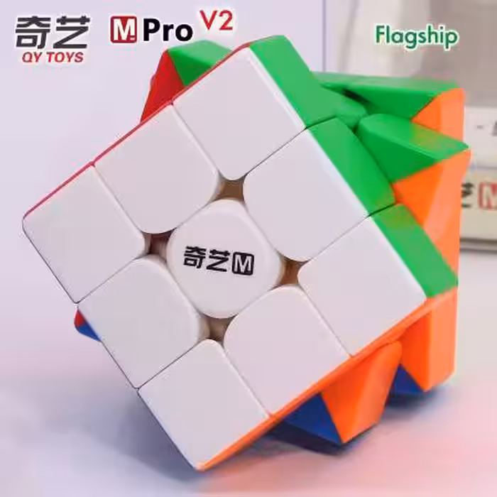 روبیک 3×3 کای وای ام پرو فلگ شیپ مگنت اسپرینگ دار باکس دار