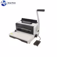 دستگاه صحافی مارپیچ مدل AX 8808