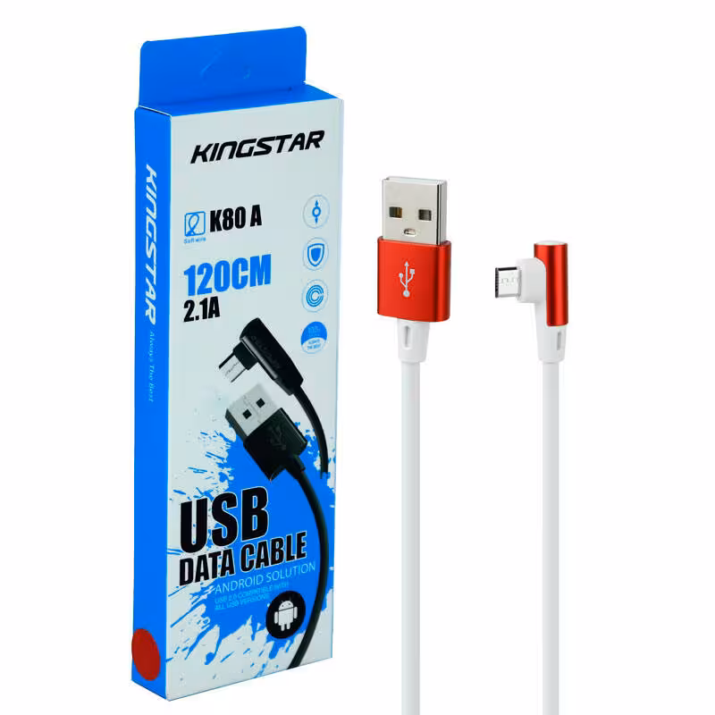 کابل شارژر میکرو  KINGSTAR K80