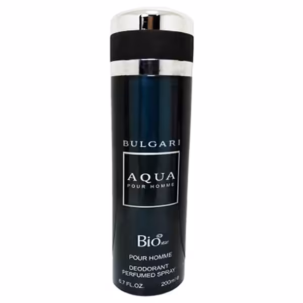 اسپری بدن مردانه بیو استار مدل AQUA BULGARI حجم 200 ML