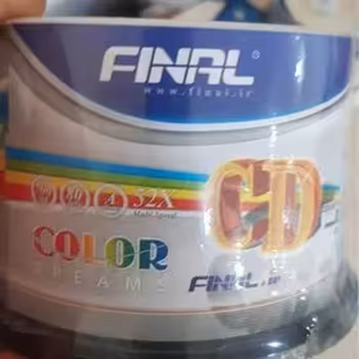 سی دی خام فینال پک 50 عددی کد1154