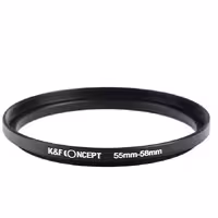 آداپتور افزایشی فیلتر KF مدل 55mm-58mm