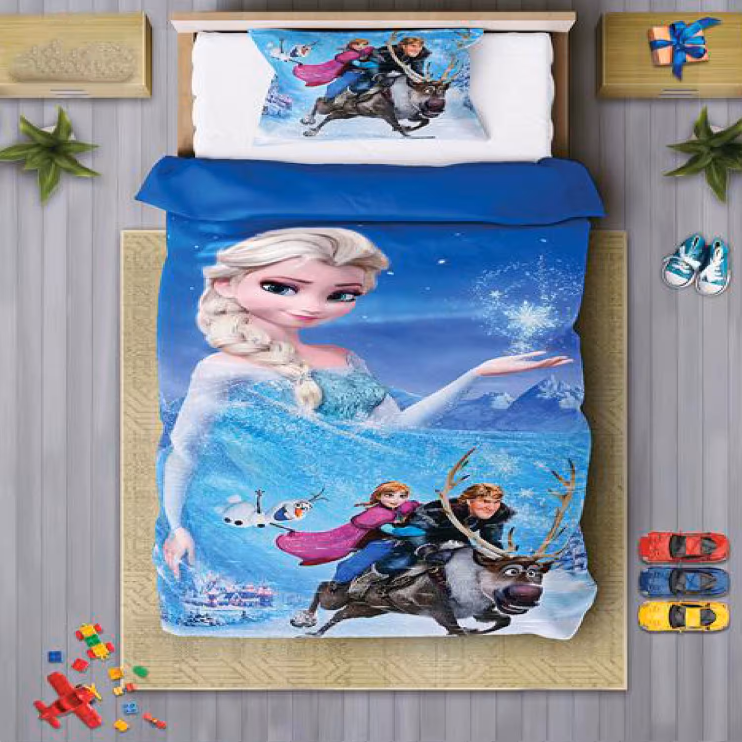 سرویس روتختی دخترانه چیداری مدل 7091