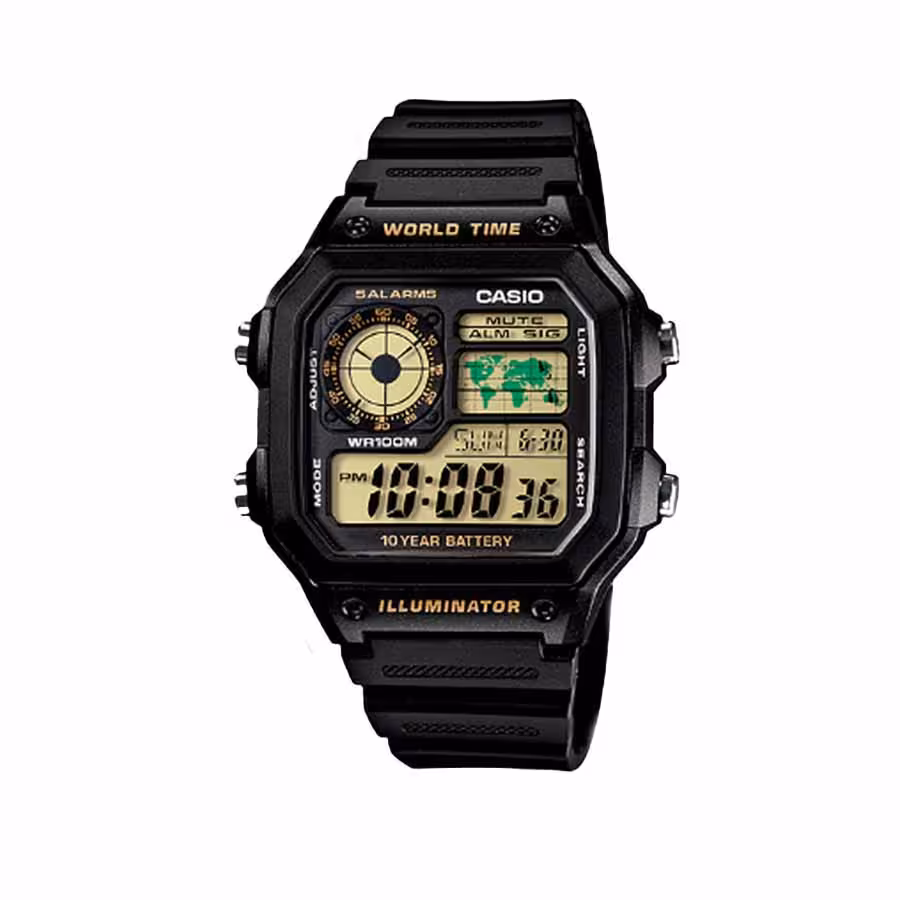 ساعت مچی  کاسیو مدل CASIO-AE-1200WH-1B