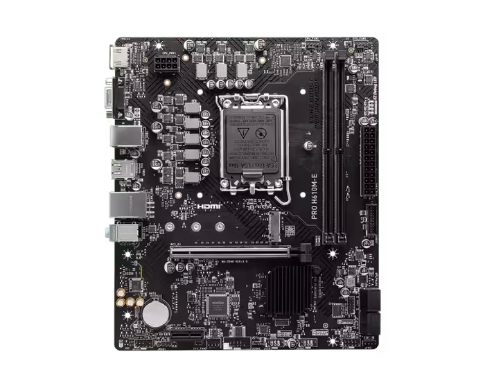 مادربرد ام اس آی مدل MSI PRO H610M-E DDR5