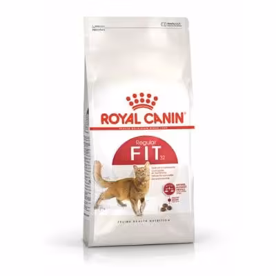 غذای خشک گربه رویال کنین مدل Fit بسته 400 گرمی