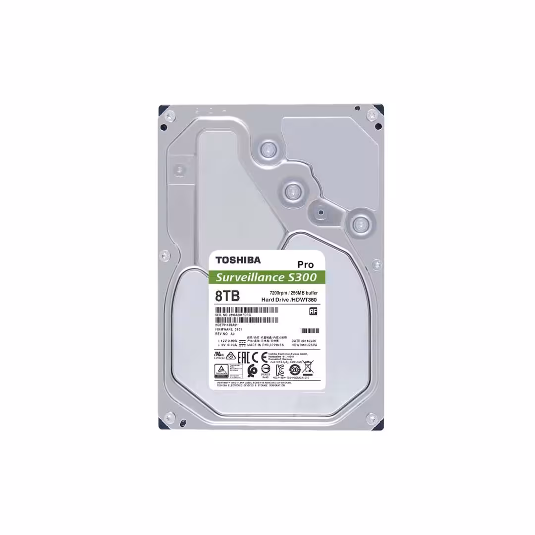 هارد اینترنال توشیبا Surveillance S300 PRO ظرفیت 8 ترابایت
