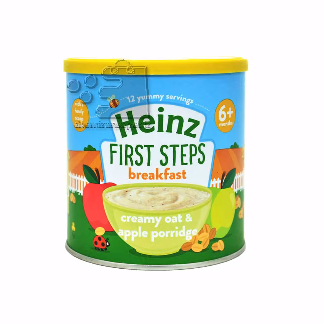 فرنی جو دو سر و سیب صبحانه ( مناسب 6 ماه به بالا ) 240 گرم هاینز - heinz