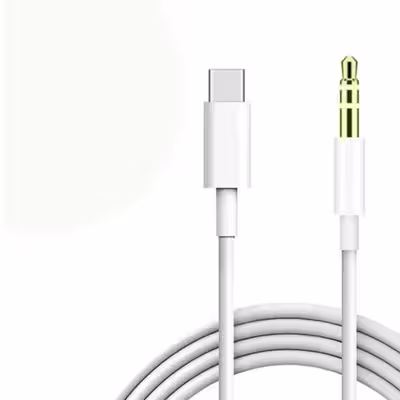 کابل تبدیل  USB-C به AUX مدل GL090 طول 1 متر