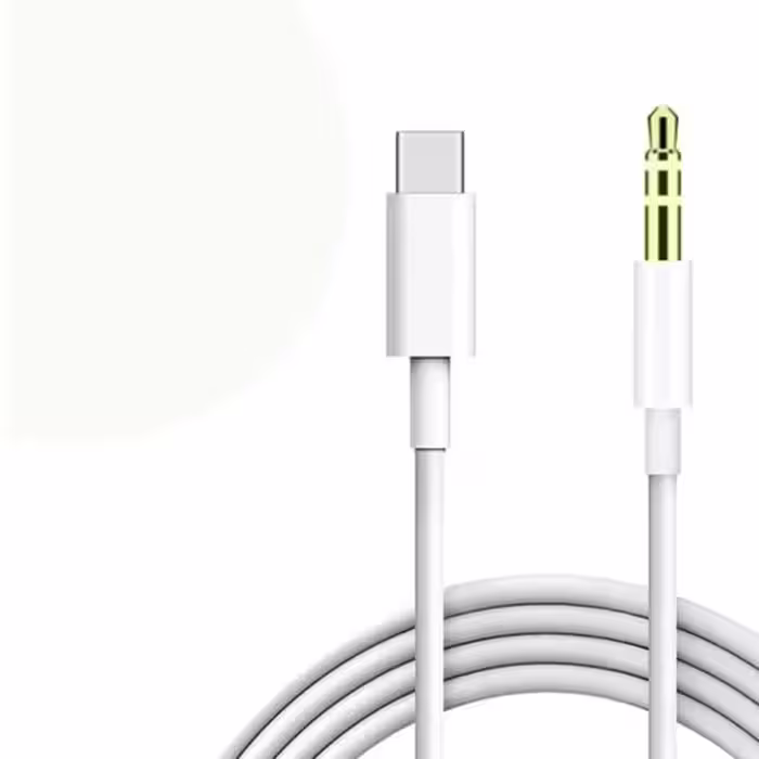 کابل تبدیل  USB-C به AUX مدل GL090 طول 1 متر