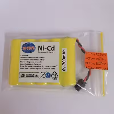  باتری ماشین کنترلی آرسی تویز کد RCT-6v-700-SM به همراه سوکت SM