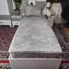 سرویس ملحفه مدل ni04054 طرح نهال کد 120 یک نفره دو تکه