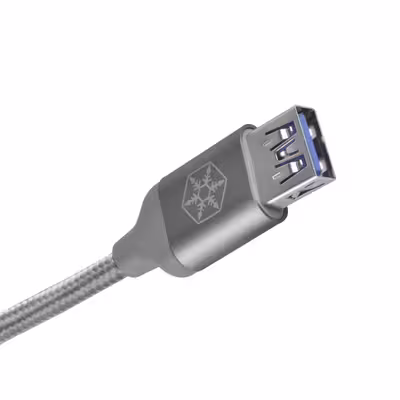 کابل تبدیل USB به USB-C سیلوراستون مدل CPU05 طول 0.5 متر