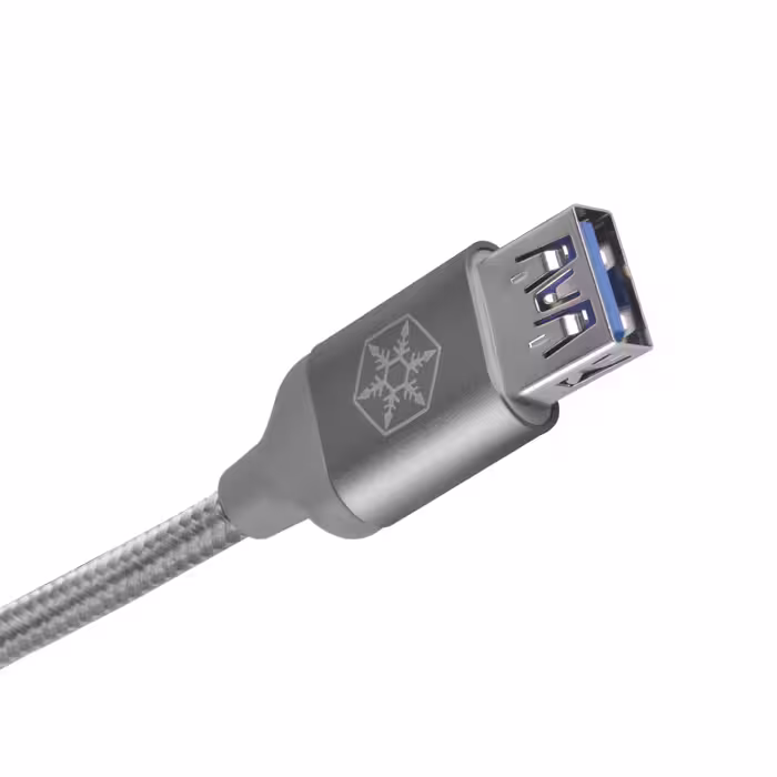 کابل تبدیل USB به USB-C سیلوراستون مدل CPU05 طول 0.5 متر