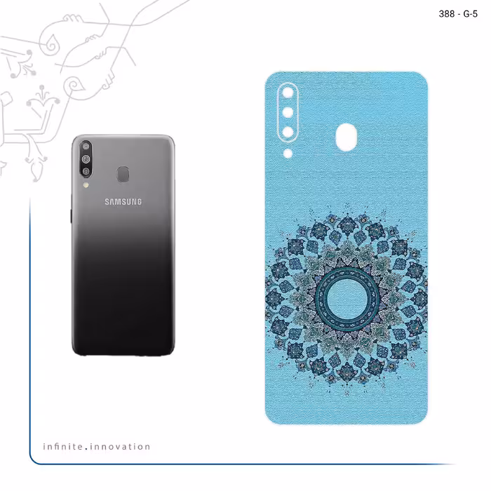 برچسب پوششی ماهوت مدل Art of Illumination 4 مناسب برای گوشی موبایل سامسونگ Galaxy M30