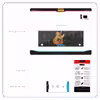 برچسب پوششی ماهوت مدل Guitar-Instrument مناسب برای تبلت سامسونگ Galaxy Tab S 10.5 2014 T805