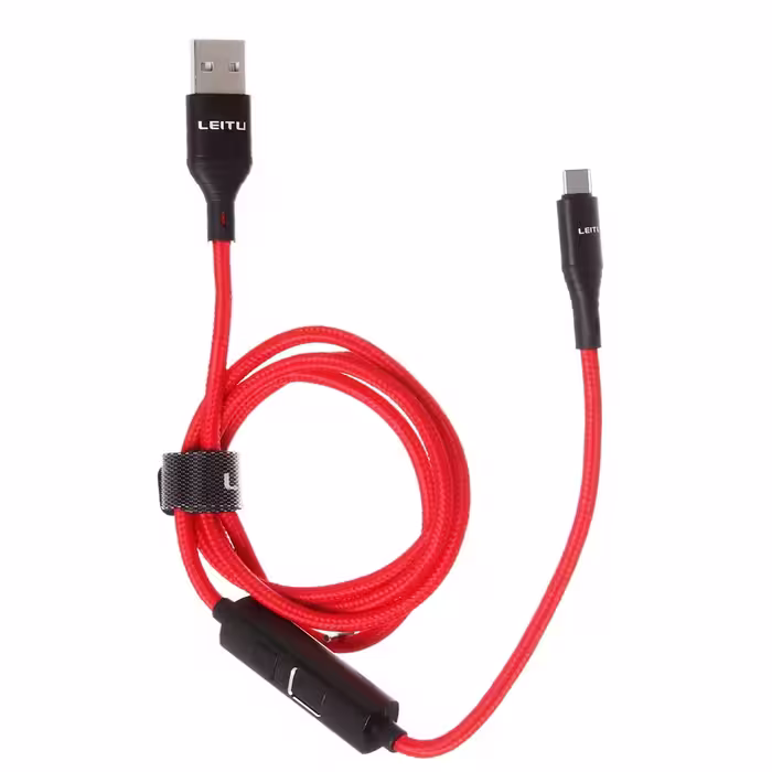 کابل تبدیل USB به USB -C لیتو مدل LD-24 طول 1 متر