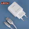 شارژر دیواری 20 وات لیتو مدل LH-12 به همراه کابل تبدیل USB-C