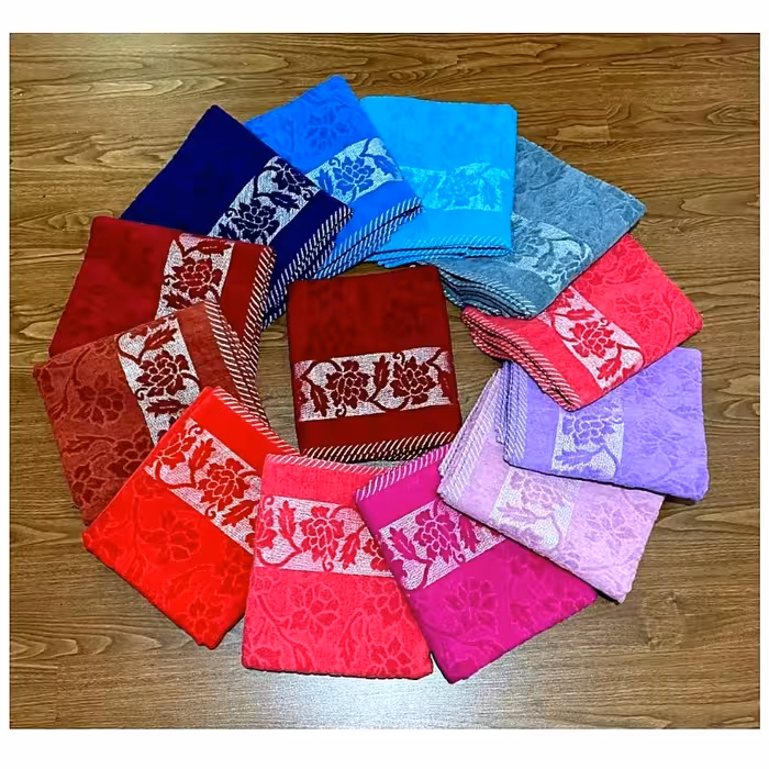 حوله حمام تالیس مدل ابریشمی برجسته سایز 150×100 سانتی متر