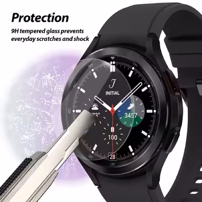 محافظ صفحه نمایش لاین مدل RB007 مناسب برای ساعت هوشمند سامسونگ Galaxy Watch 4 Classic 42mm