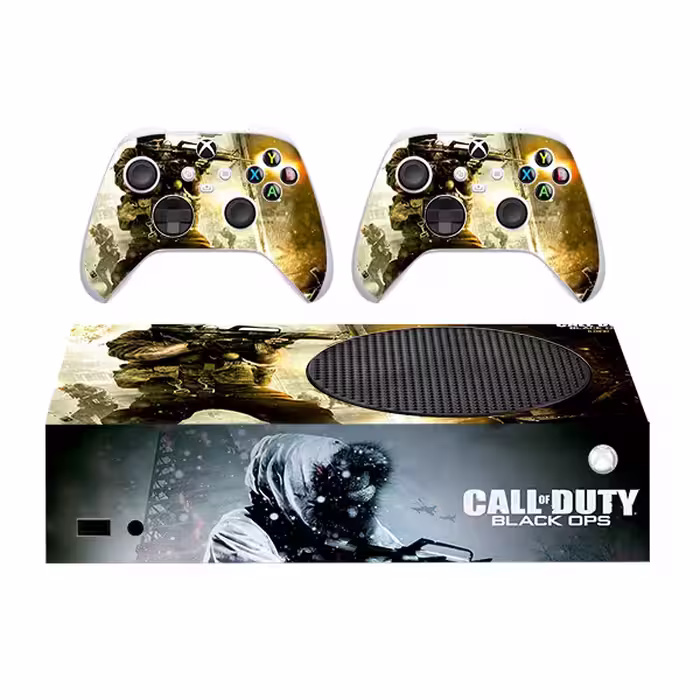 برچسب کنسول بازی ایکس باکس series s مدل call of duty کد 12 مجموعه 4 عددی